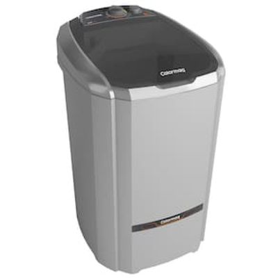 Lavadora de Roupas Semiautomática Colormaq 20kg LCS 20 com 6 Programas de Lavagem e Reúso de Água - Prata Prata / 110