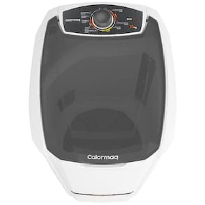Lavadora de Roupas Semiautomática Colormaq 15kg LCS15 com 8 Programas de Lavagem - Branca Branco / 110