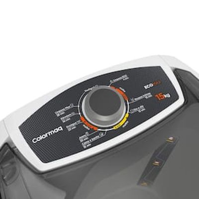 Lavadora de Roupas Semiautomática Colormaq 15kg LCS15 com 8 Programas de Lavagem - Branca Branco / 220