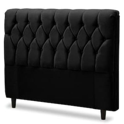 Cabeceira para Cama Casal Dobue Palladium Preto
