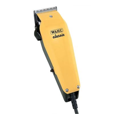 Máquina De Cortar Cabelo Classic com 6 Pentes de Corte Wahl Amarelo / 220V