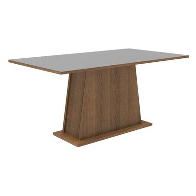 Conjunto Sala De Jantar Mesa Tampo De Madeira 4 Cadeiras