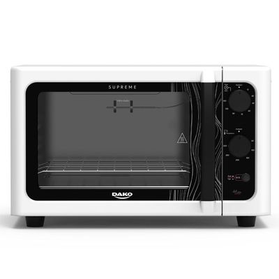 Forno de Bancada Elétrico 44L Supreme Branco Dako 110V