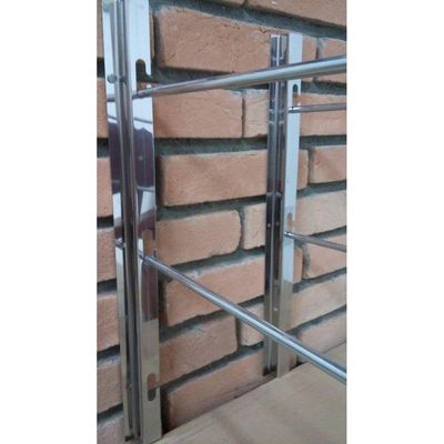 Suporte Para Churrasqueira de Alvenaria Inox Polido JL Grill
