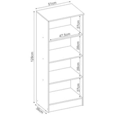 Sapateira Multiuso Demóbile Viena com 2 Portas Branco