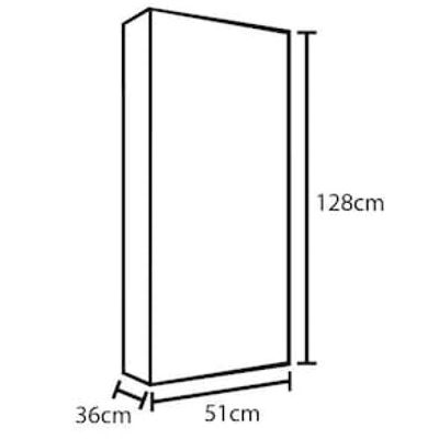 Sapateira Multiuso Demóbile Viena com 2 Portas Branco