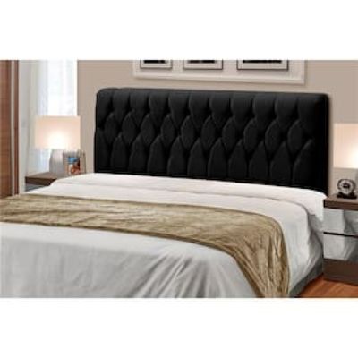 Cabeceira para Cama King Size Dobue Palladium Preto