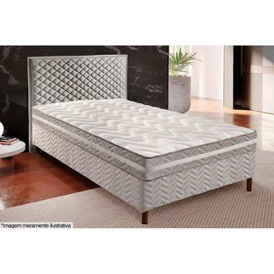 Colchão King Anatômico D33 / AG 65 Confort Euro Pillow Gray (193x203x26) - Paropas