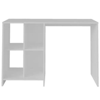 Escrivaninha Artely Matrix com 4 Nichos - 110cm de largura Branco