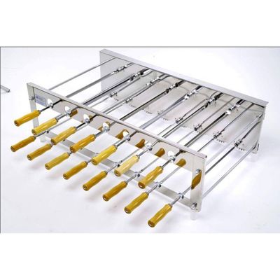 Churrasqueira Rotativa Cerpo 15 Espetos Dupla Inox