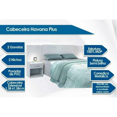 Cama Box Casal Crc + Colchão D45 Cecina + Cabeceira Plus Demolição