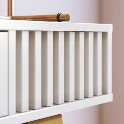 Aparador Para Sala 136 Cm Com Gaveta Riv1525 Off White Clb Off White