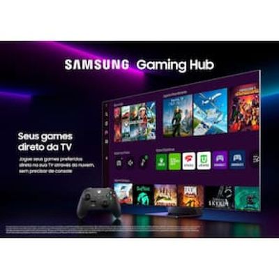 Smart TV 85" Neo QLED 8K Samsung QN800B, Mini Led, Painel 120hz, Processador com IA, Som em Movimento, Tela sem limites, Ultrafina, Única Conexão