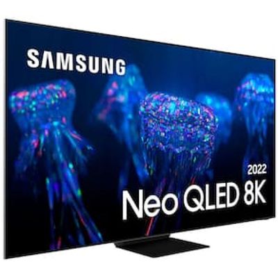 Smart TV 85" Neo QLED 8K Samsung QN800B, Mini Led, Painel 120hz, Processador com IA, Som em Movimento, Tela sem limites, Ultrafina, Única Conexão