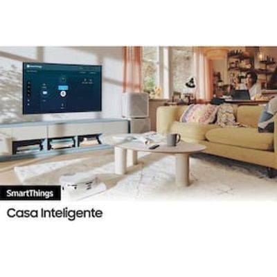 Smart TV 85" Neo QLED 8K Samsung QN800B, Mini Led, Painel 120hz, Processador com IA, Som em Movimento, Tela sem limites, Ultrafina, Única Conexão