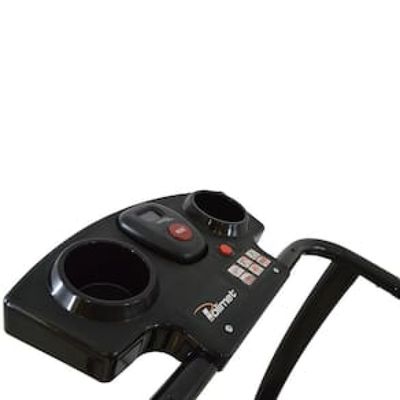 Esteira Elétrica Polimet EP-1600 Dobrável Preta - Bivolt