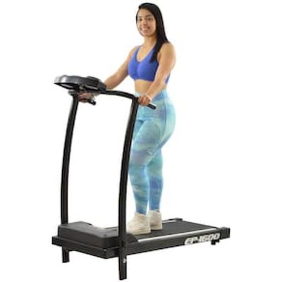 Esteira Elétrica Polimet EP-1600 Dobrável Preta - Bivolt