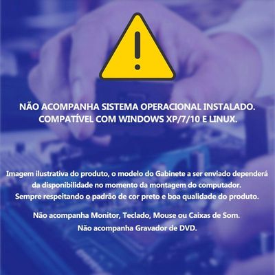 Computador Desktop, Intel Core I7 3º Geração, 8gb Ram, Hd Ssd 480gb, Conexões Usb/vga/hdmi/lan/som