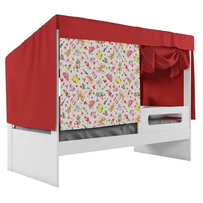 Cama Infantil Circus Tenda Diversão Com Barraca