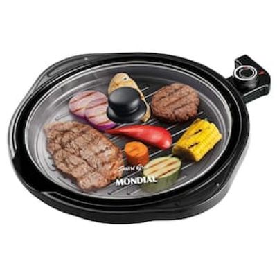 Grill Mondial Redondo Smart Grill G-04 Preto / 220