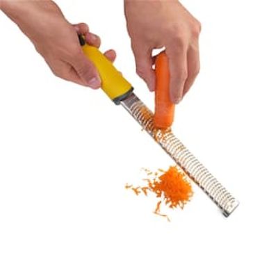 Ralador Zester em Polipropileno, Termoplástico e Aço Inox Brinox  Amarelo