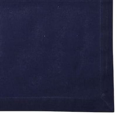 Conjunto de Guardanapos Wolff Mesa em Algodão Azul - 2 Peças