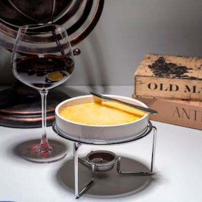 Conjunto Rechaud para Queijo Wolff Gourmet Brie 26373 - 3 Peças