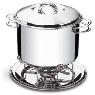 Rechaud Redondo Tramontina Solar Inox - 24 cm - 6,1 L