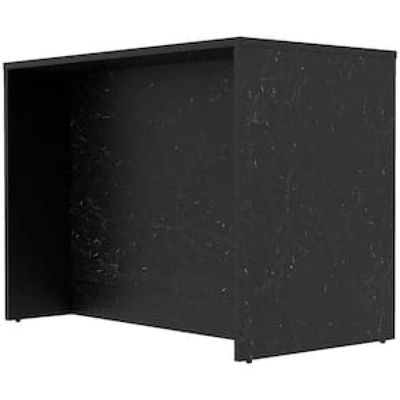 Bancada Bartira Gourmet com 1 Porta, 4 Gavetas e 1 Prateleira - 126cm de largura Preto