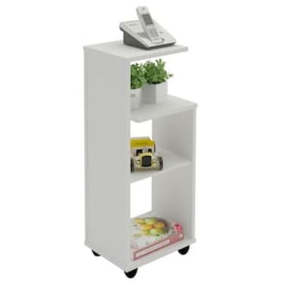 Mesa para Telefone Artely Bis Branco