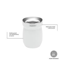 Cuia Térmica Tramontina Branca 240 ml