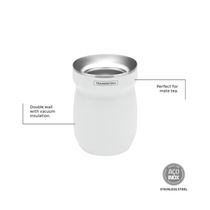 Cuia Térmica Tramontina Branca 240 ml