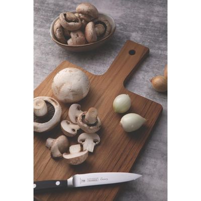 FSC Tábua Retangular Tramontina Kitchen em Madeira Teca com Cabo 40x27 cm