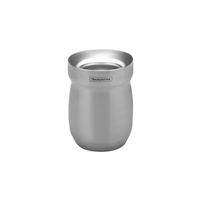 Cuia Térmica Tramontina em Aço Inox 240 ml