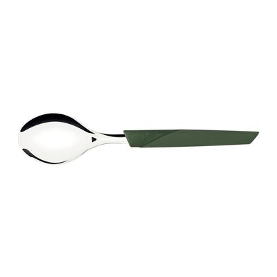 Colher De Mesa Lyf Com Lâmina Em Aço Inox E Cabo De Polipropileno Pcr Verde Natureza