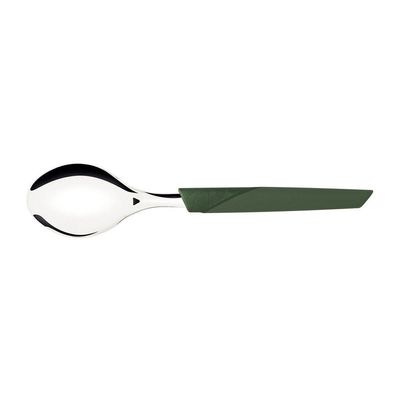 Colher De Mesa Lyf Com Lâmina Em Aço Inox E Cabo De Polipropileno Pcr Verde Natureza