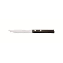 Faca Para Sobremesa Tramontina 3" Em Aço Inox E Cabo Em Madeira Polywood Castanho Tramontina