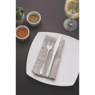 Faca De Mesa Tramontina Italy 9 Mm Em Aço Inox Forjado Tramontina