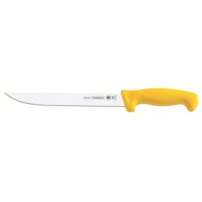 Faca Para Desossar 6" Amarelo Tramontina Em Aço Inox Tramontina