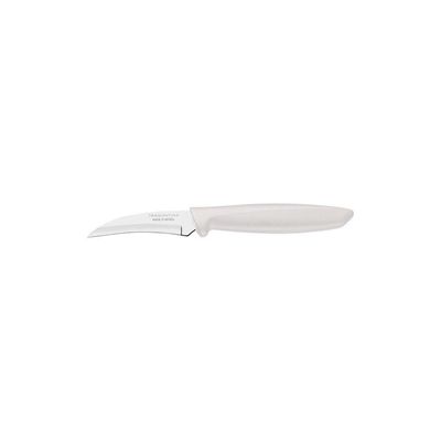 Faca Para Tornear Plenus Com Lâmina Em Aço Inox E Cabo De Polipropileno Off White 3"