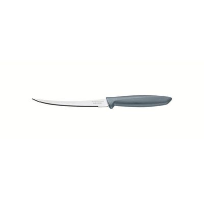 Faca Para Tomate Plenus Com Lâmina Em Aço Inox E Cabo De Polipropileno Cinza 5"