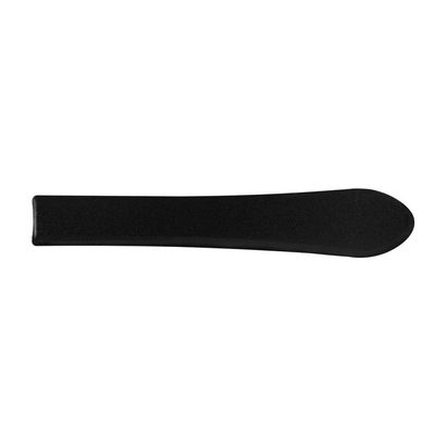 Kit - 12 Colheres De Sobremesa Leme Com Lâmina Em Aço Inox Cabo Preto Cspbag - Tramontina