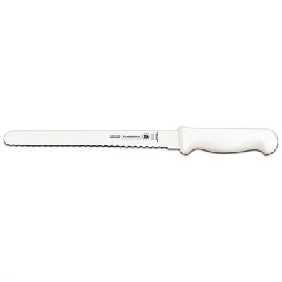 Faca Para Fiambres 10" Profissional Master Tramontina Cabo Branco Tramontina