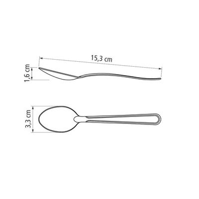 Kit - 24 Colheres De Sobremesa Búzios Em Aço Inox Csibag - Tramontina