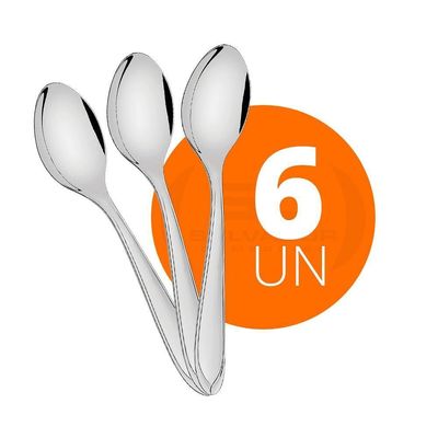 Kit - 6 Colher De Sopa Laguna Em Aço Inox Citop - Tramontina 63906010