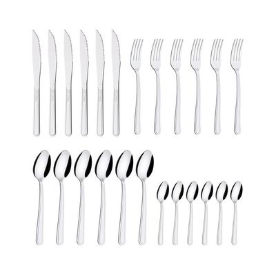 Kit - Faqueiro Premium 3 Peças + 1 Faqueiro 24 Peças Búzios Inox - Tramontina