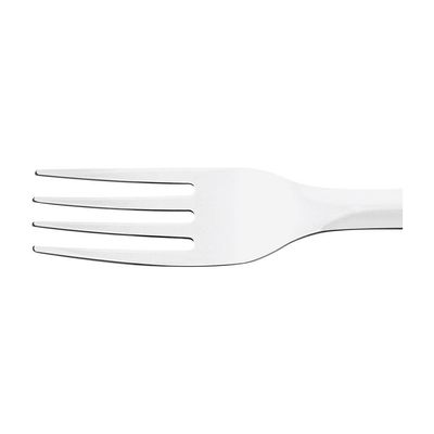 Kit - 36 Garfos De Mesa Leme Com Lâmina Em Aço Inox Cabo Preto Gpbag - Tramontina