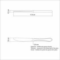 Faca Para Frutas Tramontina Italy Em Aço Inox Tramontina