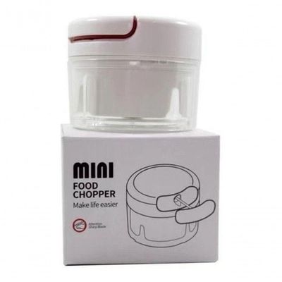 Mini Processador De Alimentos Triturador Manual De Alho