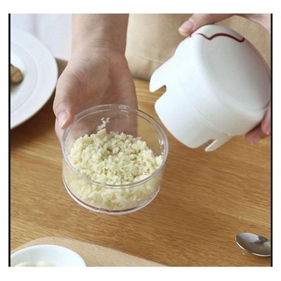 Mini Processador De Alimentos Triturador Manual De Alho